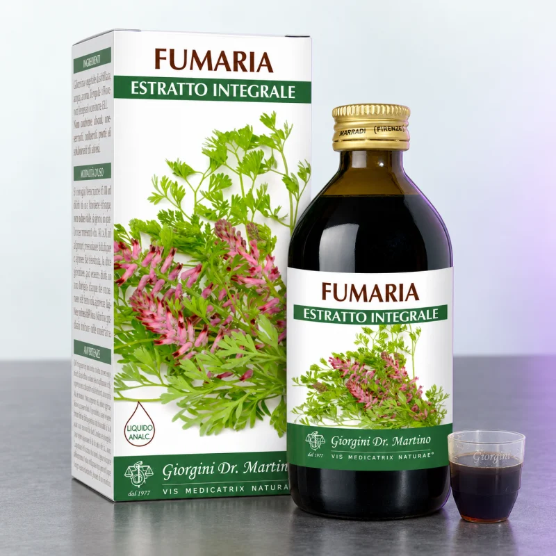 FUMARIA Estratto integrale liquido analcoolico