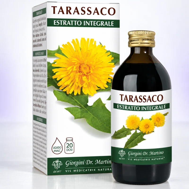 TARASSACO Estratto integrale liquido analcoolico, 200 ml